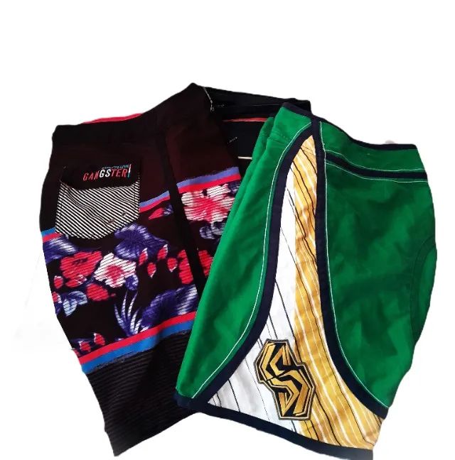 Kit com 3 bermudas masculinas Gangster e suncoast - Foto 4