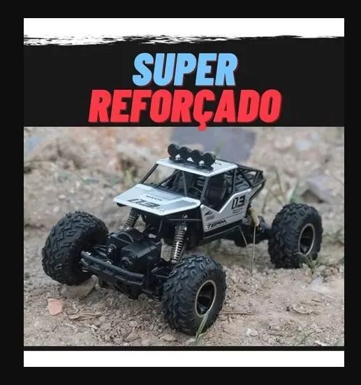 Carro de controle remoto Off-road crawler 4x4 28cm brinquedo