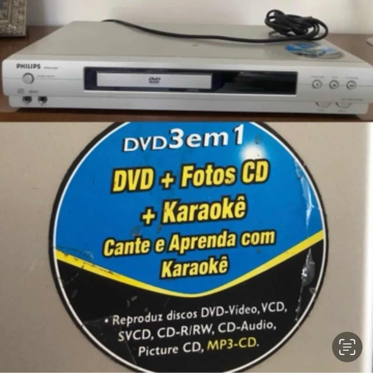 DVD e Karaokê Philips