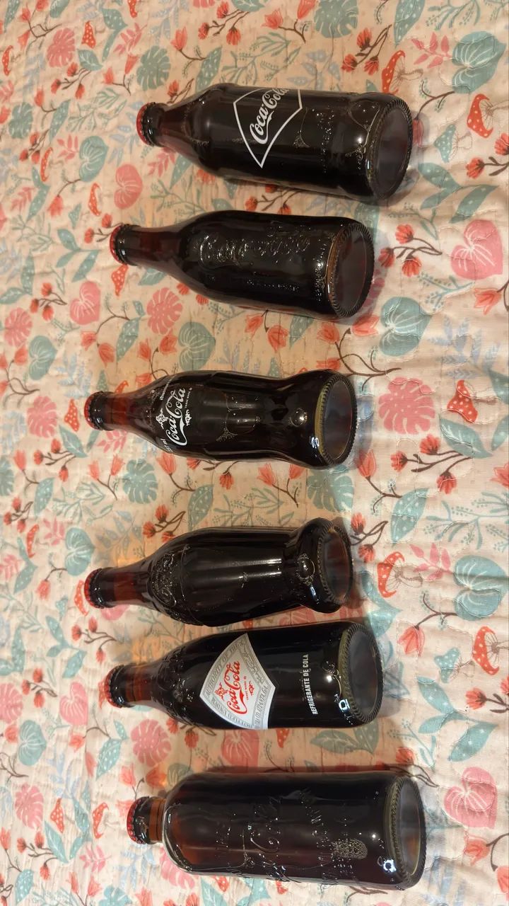 Coleção garrafa coca cola 