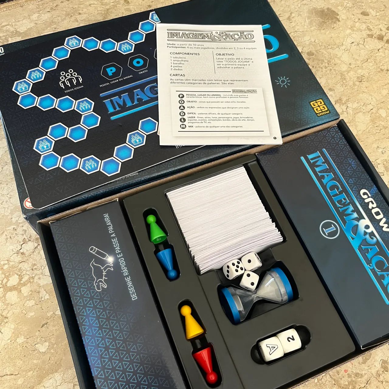Jogo de Tabuleiro Imagem e Ação NOVO! - Foto 3