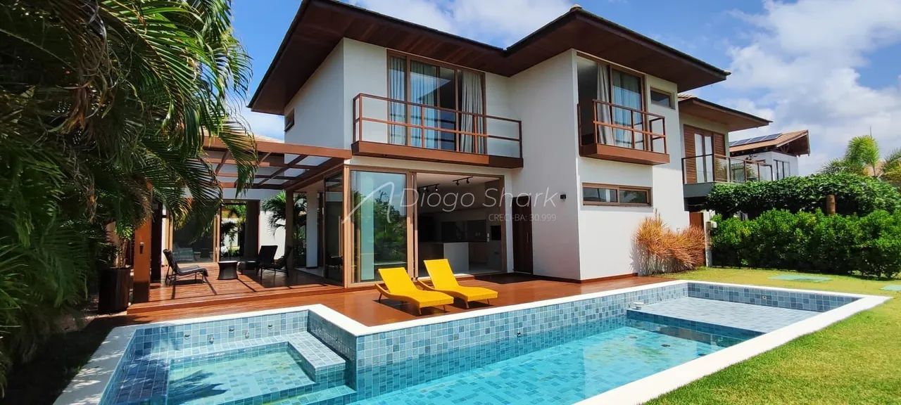 Casa de Luxo, 5 suítes, no condomínio Piscinas Naturais - Praia do Forte - Foto 3