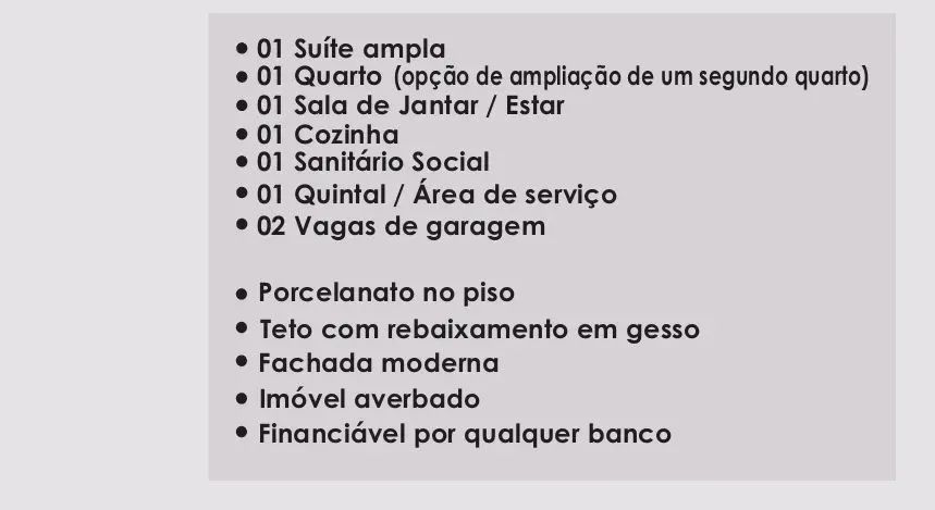 Imóvel para venda possui 64 metros quadrados com 2 quartos em Brasil - Vitória da Conquist - Foto 2