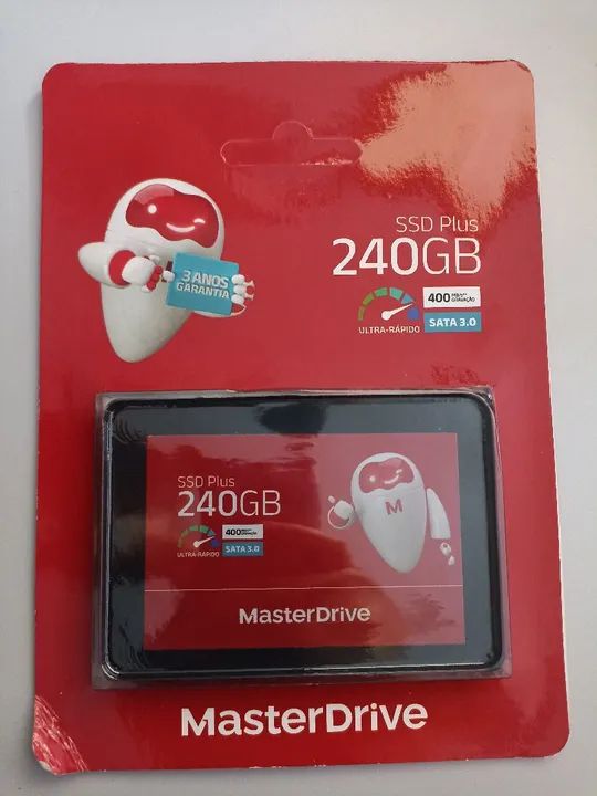 SSD MasterDrive 240GB SATA 3.0 - Novo