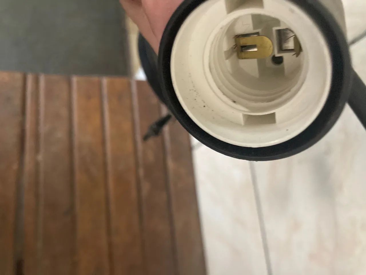 Luminária de teto moderna em círculo preto - Foto 3