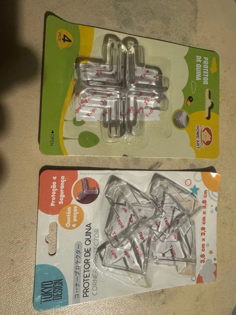Protetor de Quina para Segurança Infantil