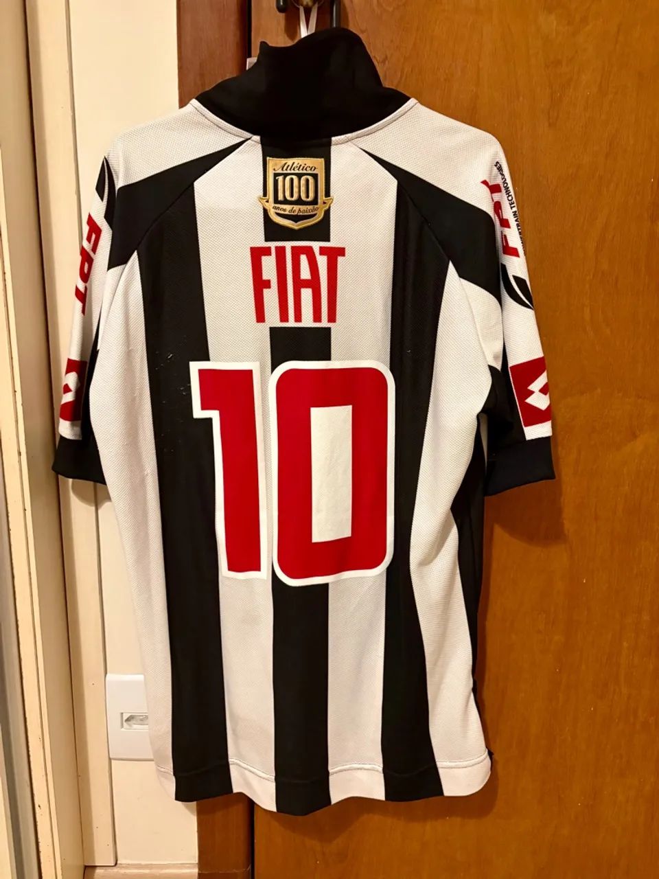 Camisa Atlético Mineiro Centenário 2008 Lotto Tamanho M - Foto 2