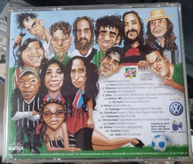 CD Placar - Hinos dos Clubes Brasileiros - Foto 2
