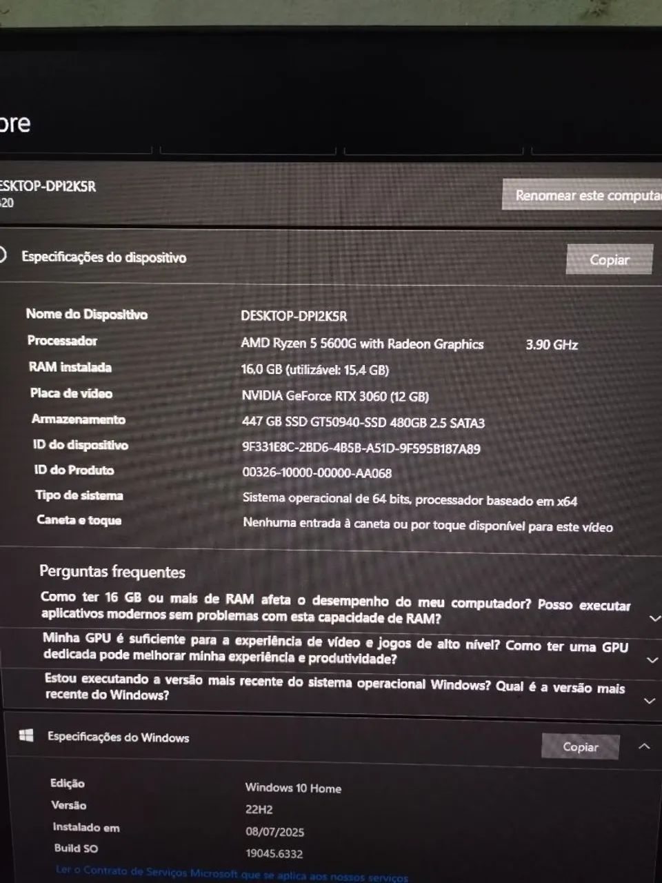 PC gamer completo - Foto 4