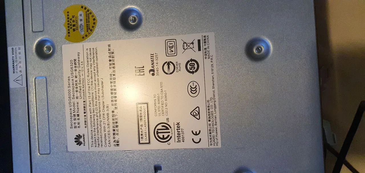 Huawei USG6000 e Roteador Huawei AR2200 - Foto 3