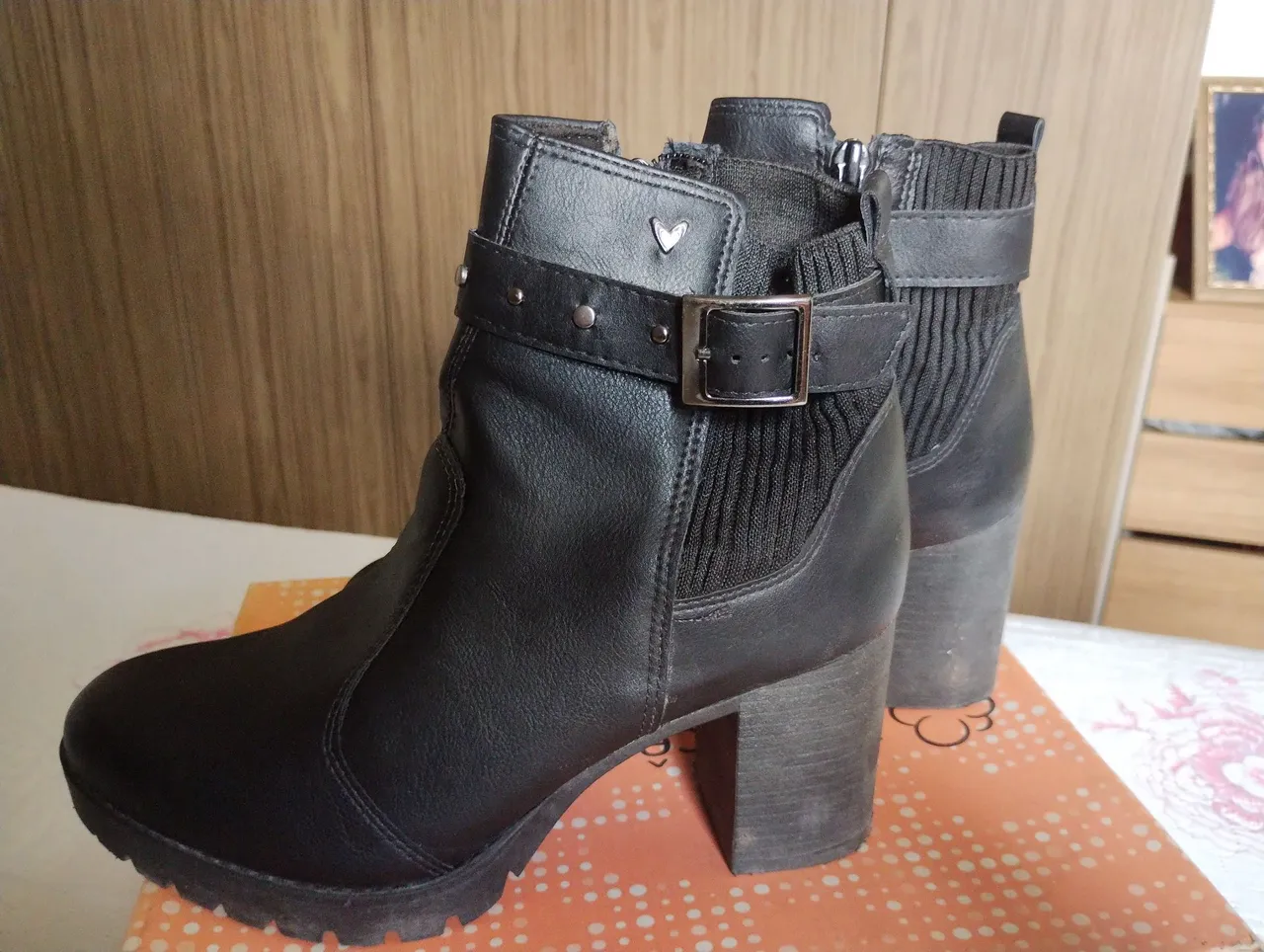 Bota Feminina Preta