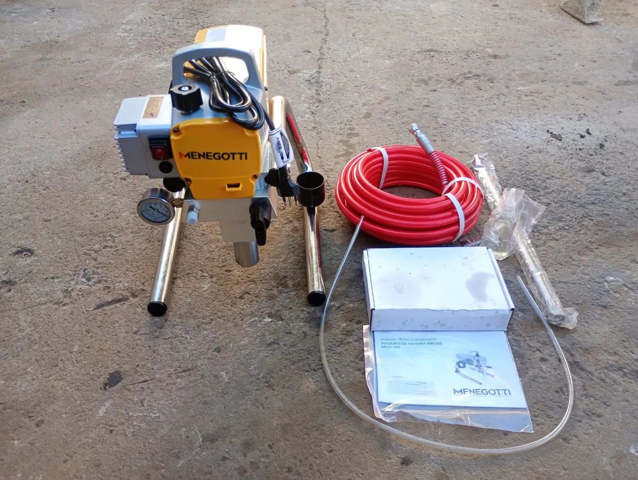 Máquina de pintura mma900 nova na caixa  - Foto 6