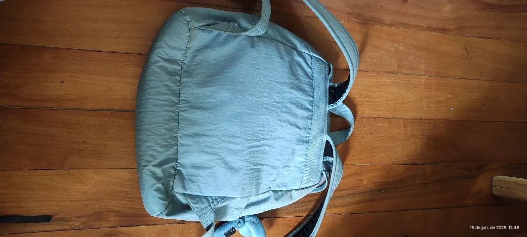 Mochila Kipling azul claro conservadissima - Foto 5