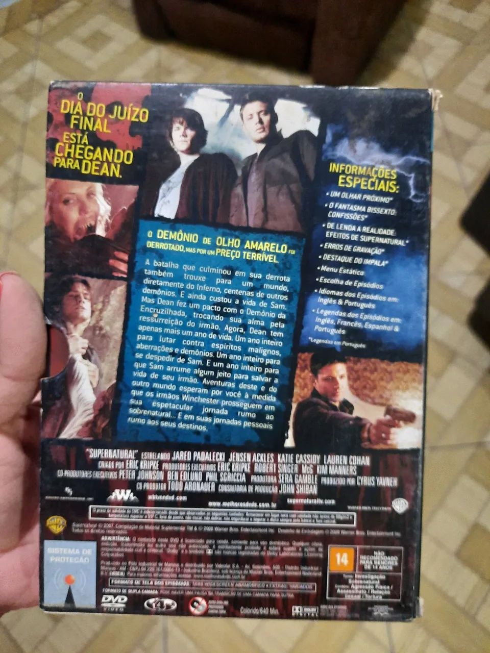 Box DVD Supernatural Temporada 3 completa  - Foto 2