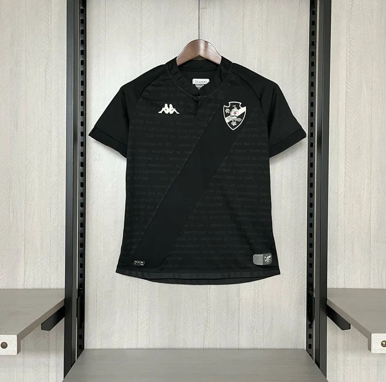 Camisa Vasco III 24/25 Feminina Preta