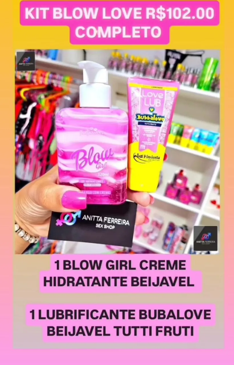 Blow girl + Lubrificante Bubbalove