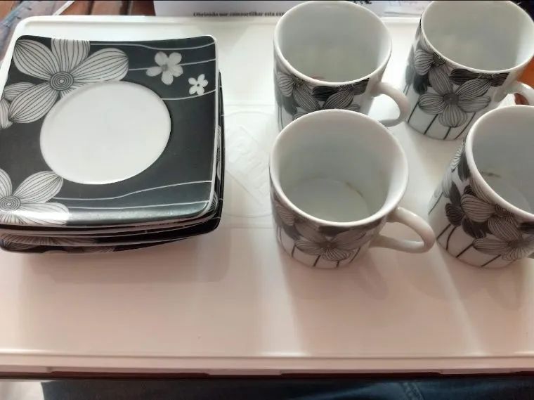 Jogo de xícaras de café  - Foto 2