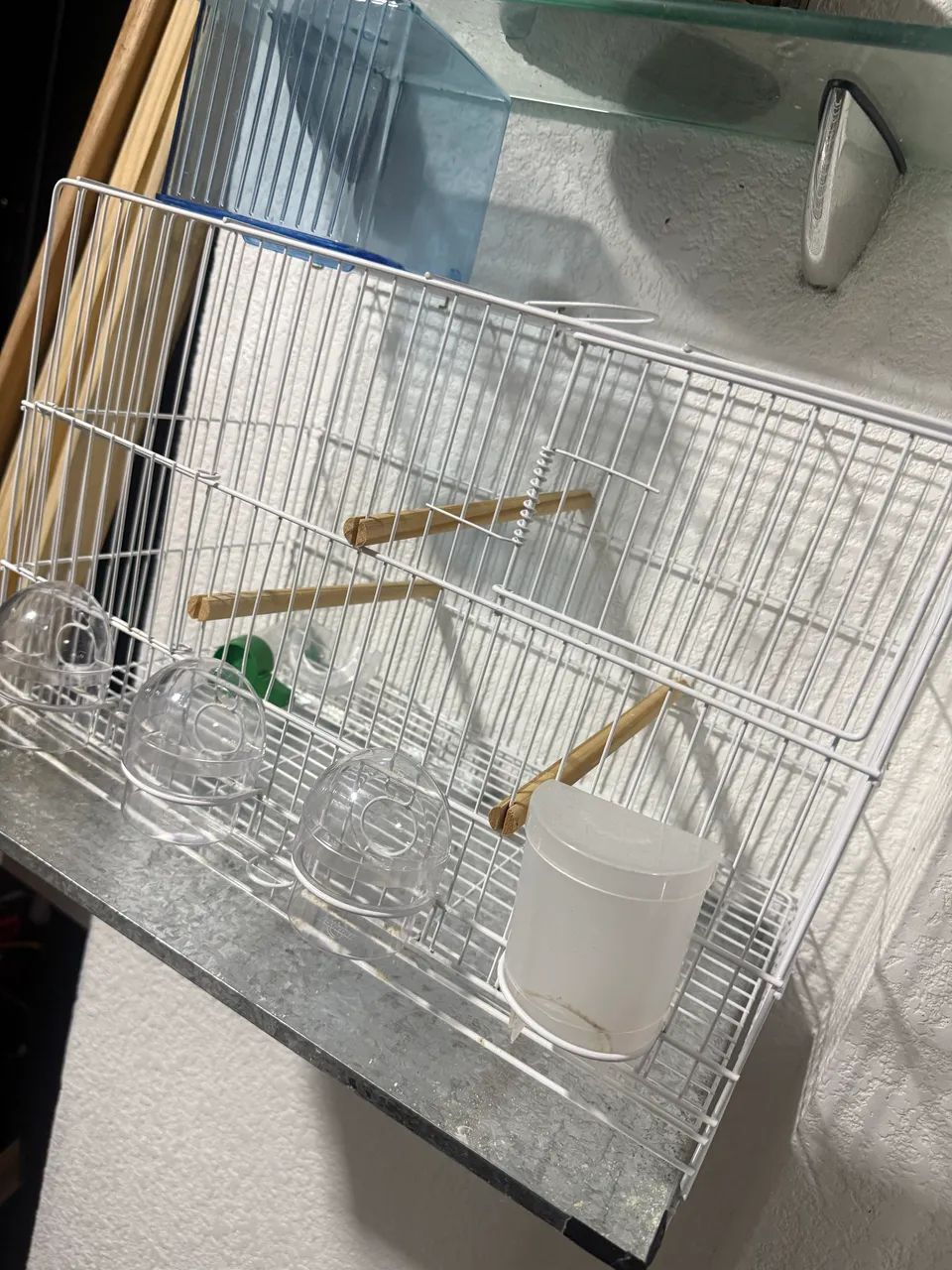 Gaiola completa para pássaros - Foto 3