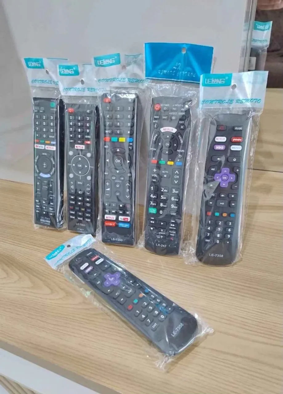 Controle Remoto Universal para TV - 6 Peças