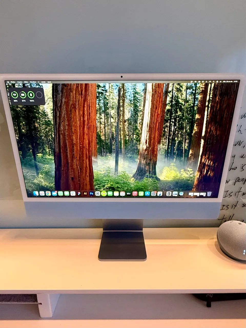 Apple IMac 24 Tela Retina 4.5k M1 256gb Azul - Computadores e
