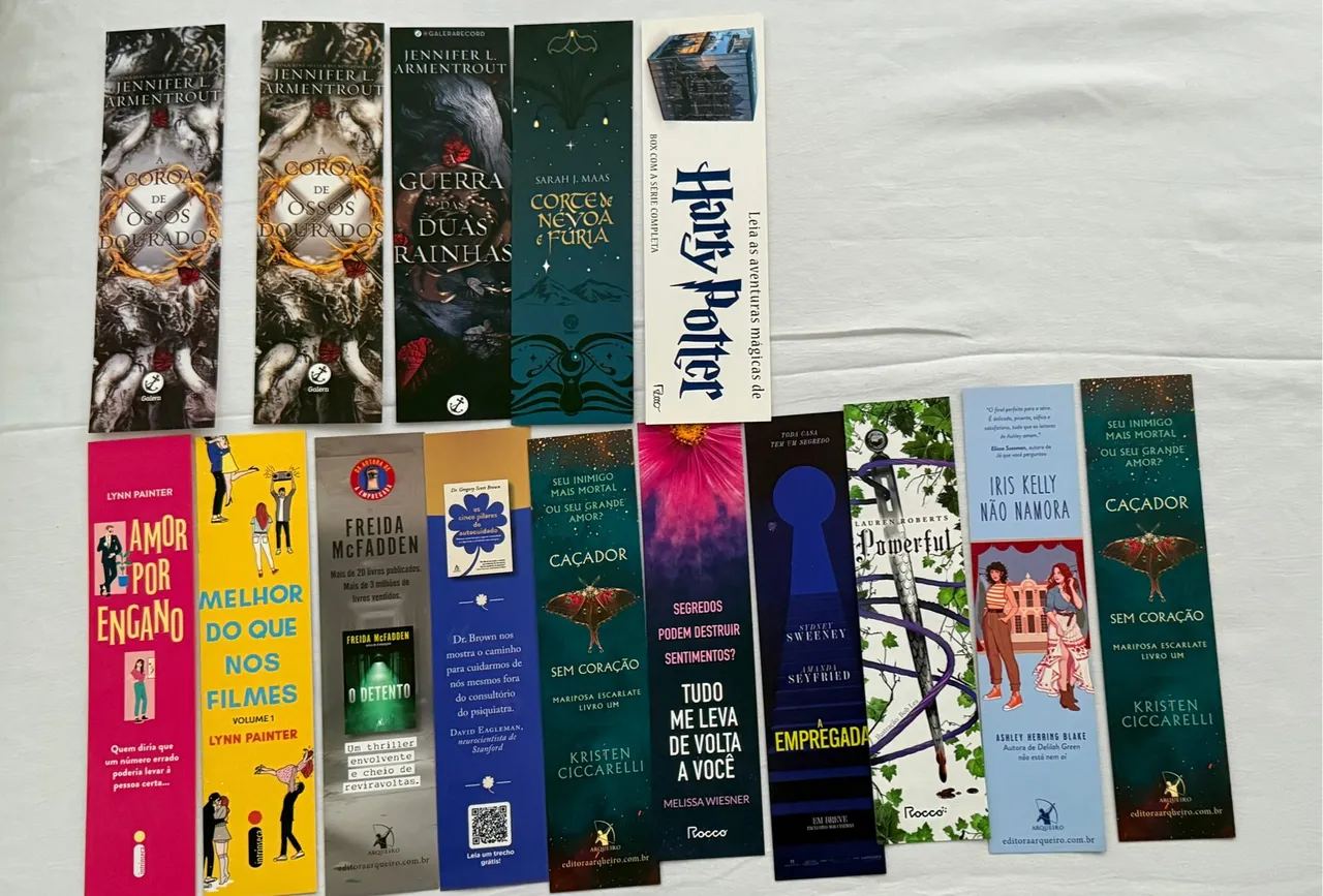 Kits de Marcadores de Livros - Diversos Títulos