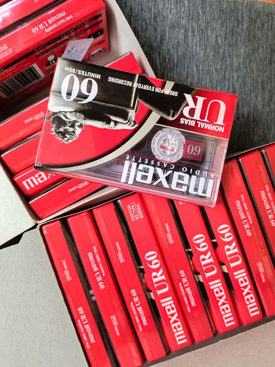 Maxell UR 60 - Fitas Cassete - unidade - Foto 2