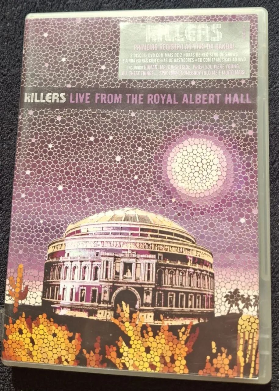 DVD + CD - KILLERS - LIVE FROM THE ROYAL ALBERT HALL -  R$ 40,00
