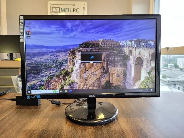 Monitor AOC 21.5" | LED | 60hz | Full HD | Widescreen | DVI/VGA - Modelo: E2243FWK - Foto 2