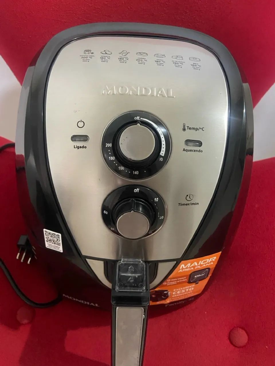 Air Fryer Mondial Family 4L - Novo - Foto 3