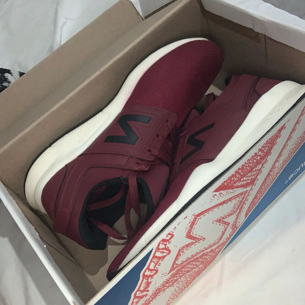 Tênis N*40 New balance vermelho NOVO - Foto 2