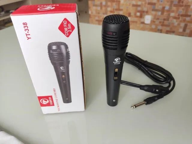 Microfone com Fio Kaipitan YT-338 - Foto 2
