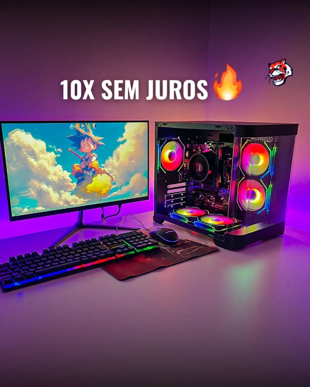 Pc Gamer completo Ryzen 5 5600g na Melhor Loja de Belém 1 ano de garantia