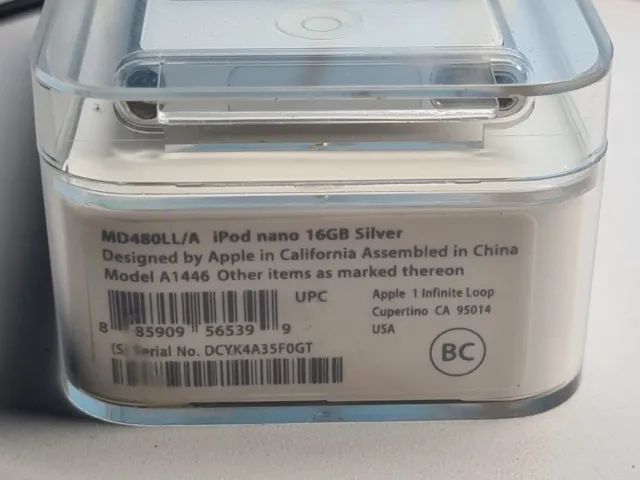 【新品未開封】Apple iPod nano 16GB シルバー iPod nano 16GB シルバー MD480J/A A1446 新品未開封 Apple iPod Nano