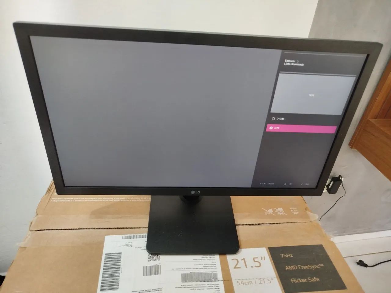 Monitor LG 21.5'' 75Hz FHD 1080p - Foto 3