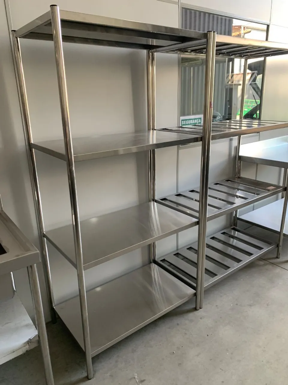 Estante 1,20m - 4 prateleiras funcionais