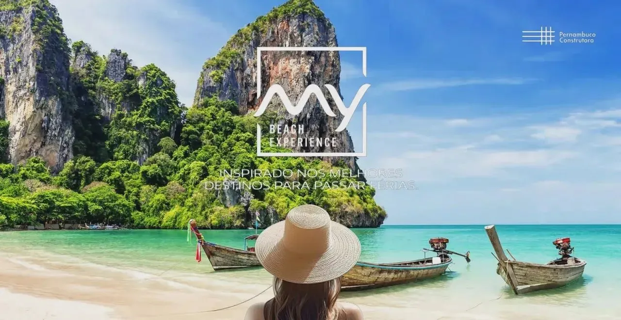 MY BEACH EXPERIENCE FLATS COM 26M² E 53M²| MAIOR RESORT MURO ALTO/ CONSULTOR(81)9 8 5 9 7