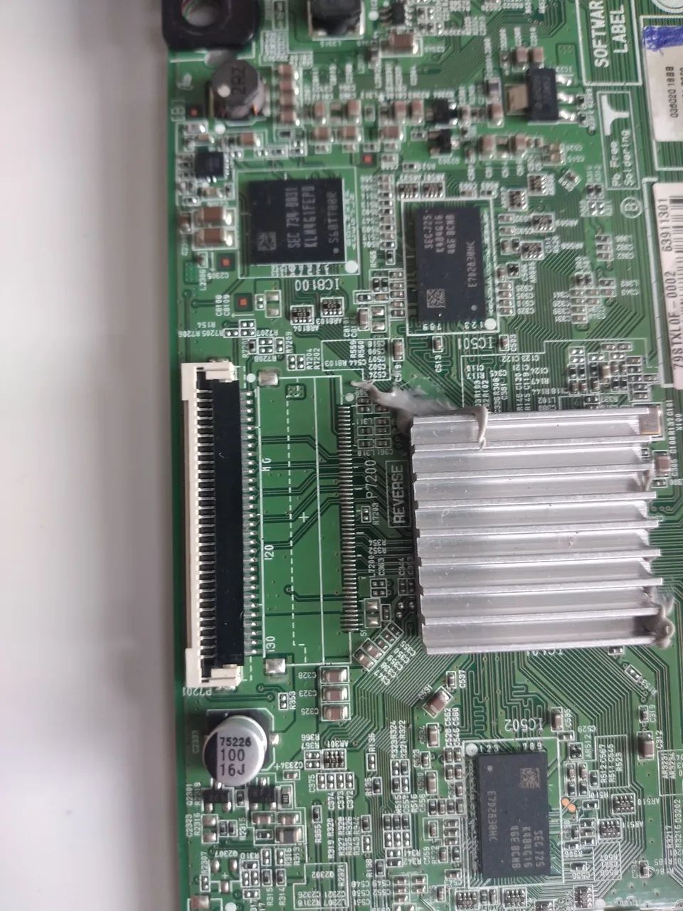 Placa principal da TV LG 32lj550b eax67148704(1.0)funcionando  - Foto 3