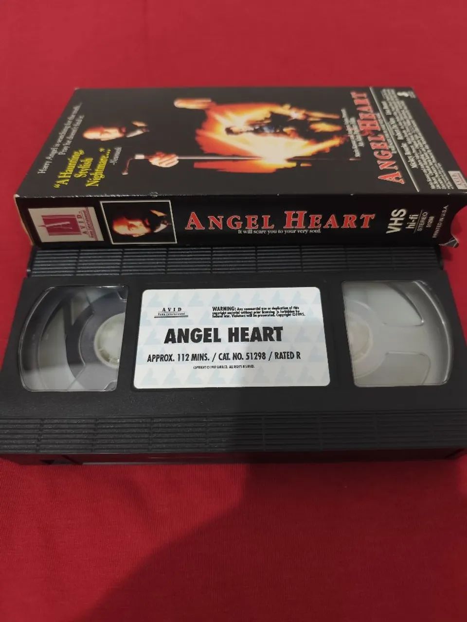 VHS Coração Satânico (Angel Heart) - Importado - Foto 3