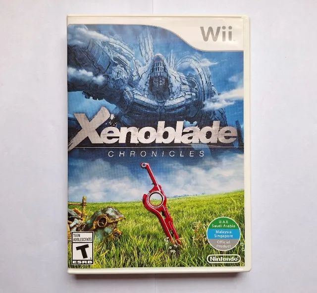 Xenoblade Chronicles Original Sem Manual Nintendo Wii