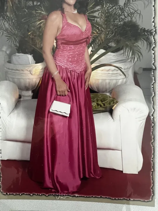 Vestido de Festa Rosa