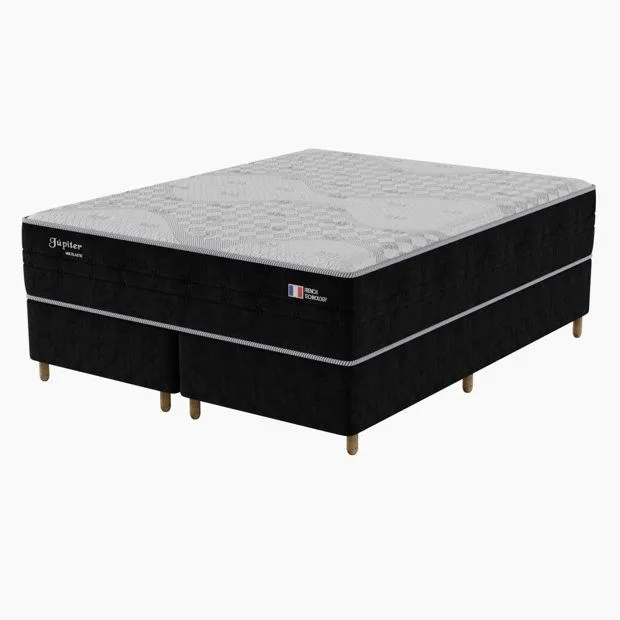 Cama box super king space molas ensacadas