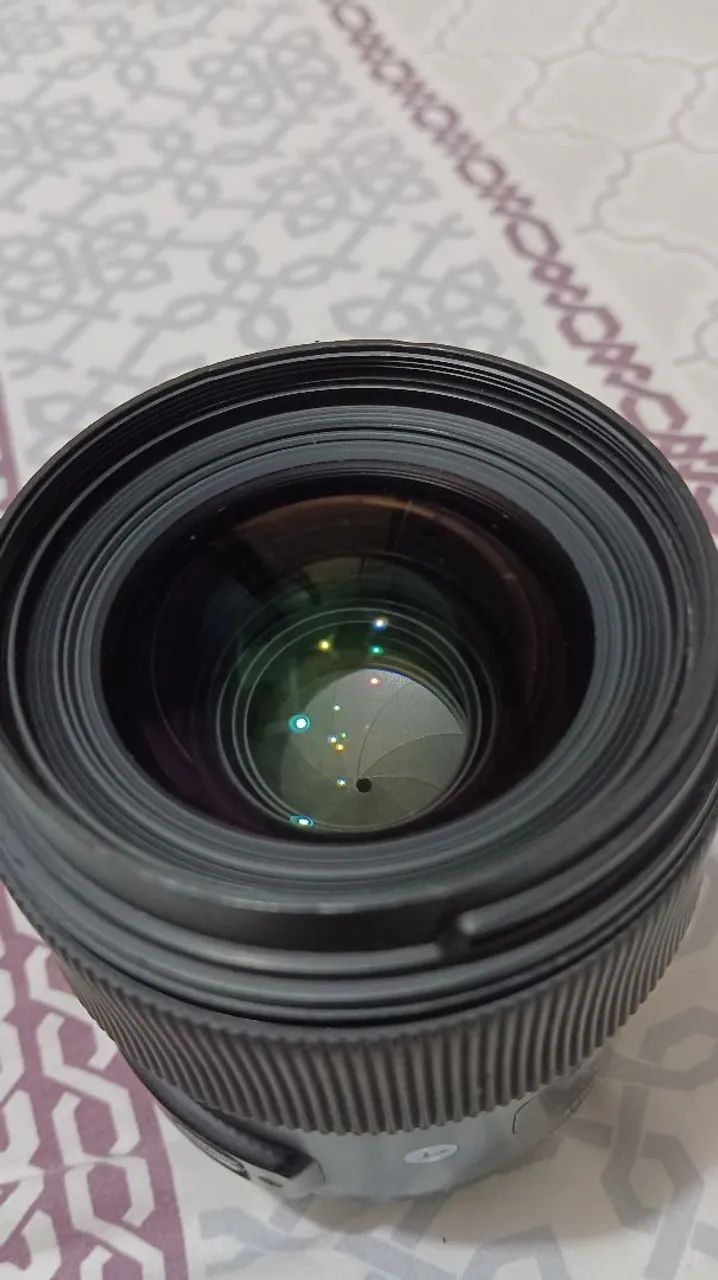 Camera Nikon D750 e lente Sigma Art 35mm F1.4