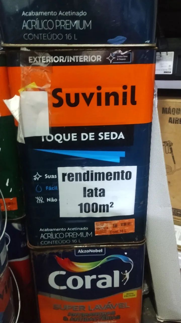 Tinta Suvinil Toque de Seda na cor Doce de Leite 