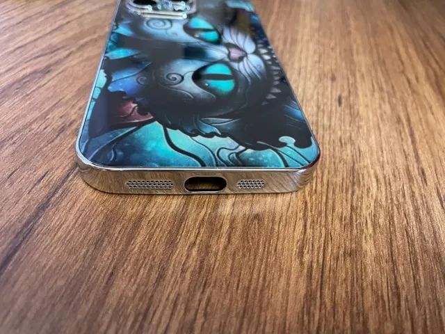 Capinha IPhone 15 pro max gato de chesire - Foto 2