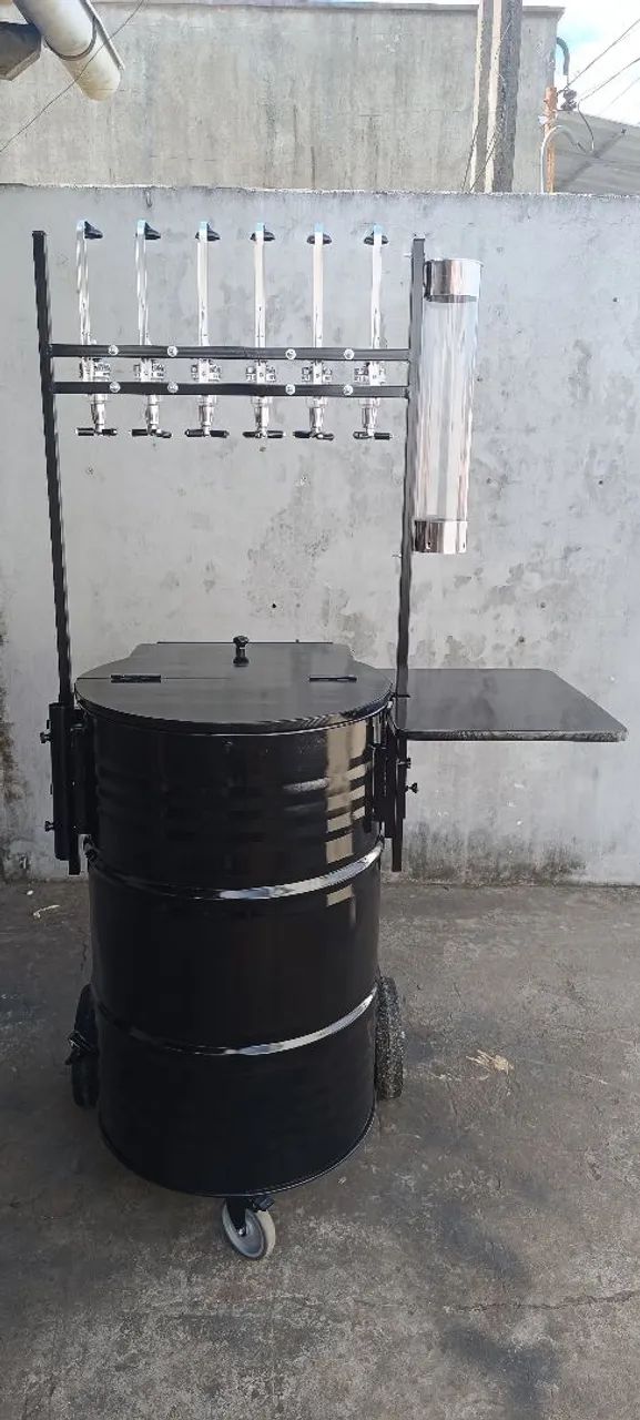 Carrinho tambor de drinks térmico 90 litros  - Foto 4
