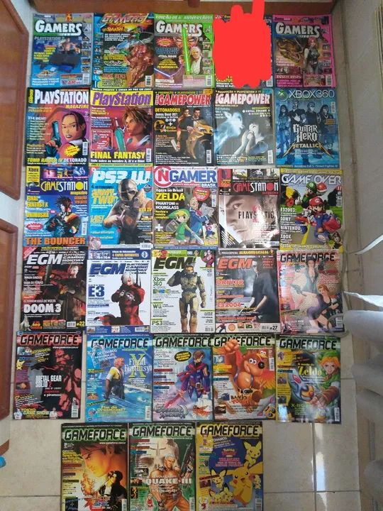 27 revistas de games - diversas 