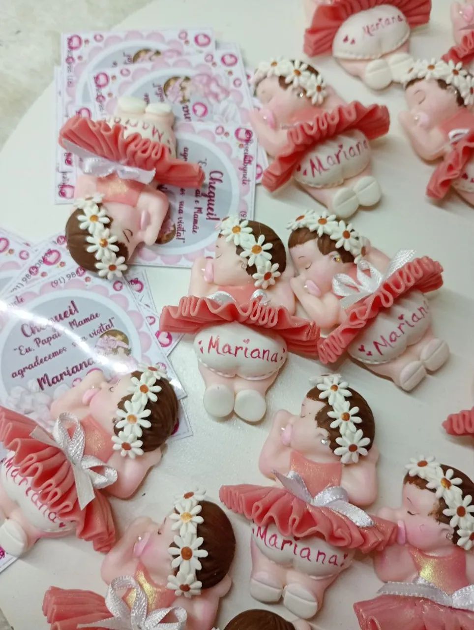 Lembrancinhas para Chá de Bebê em Biscuit. - Foto 3