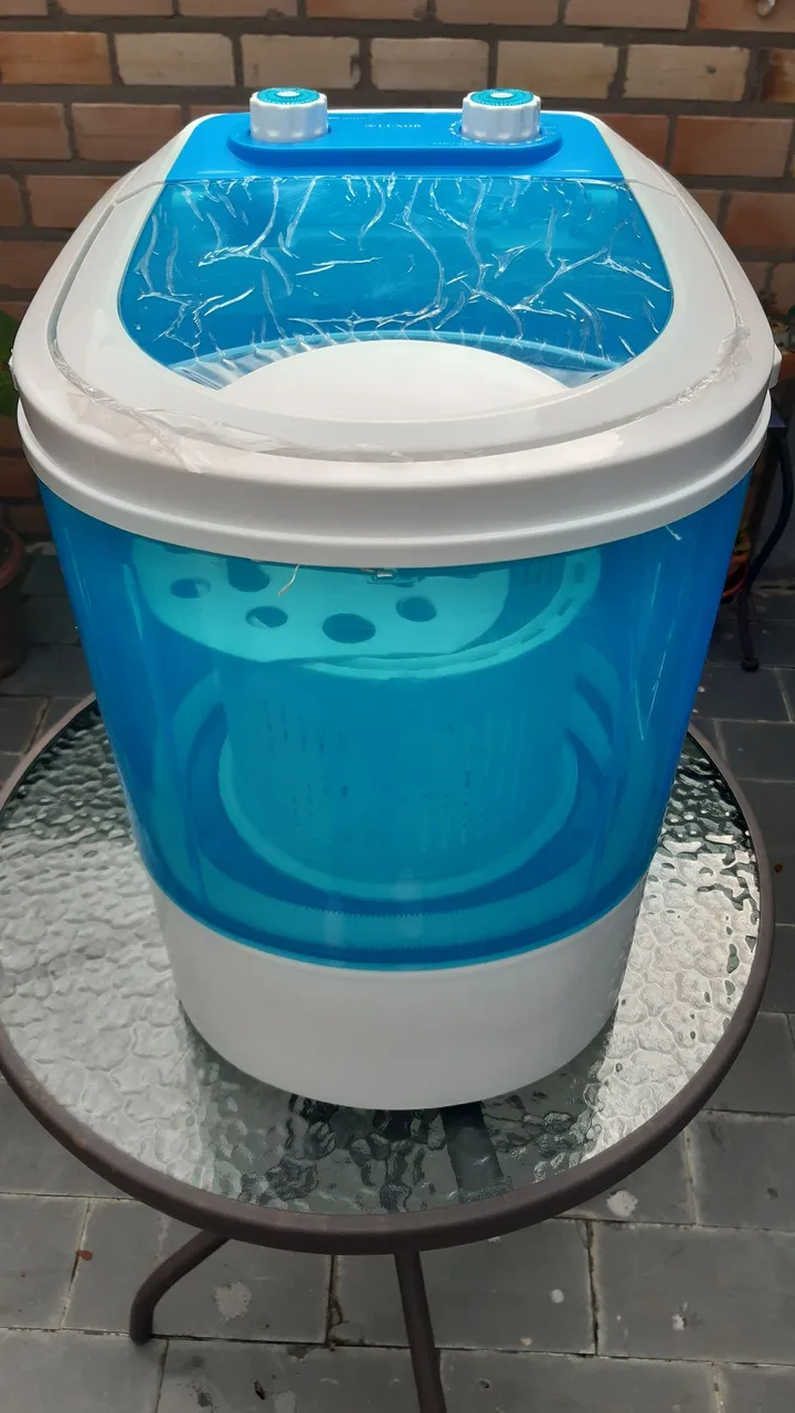 Mini Lavadora de Roupas Portátil - Ideal para Apartamentos!