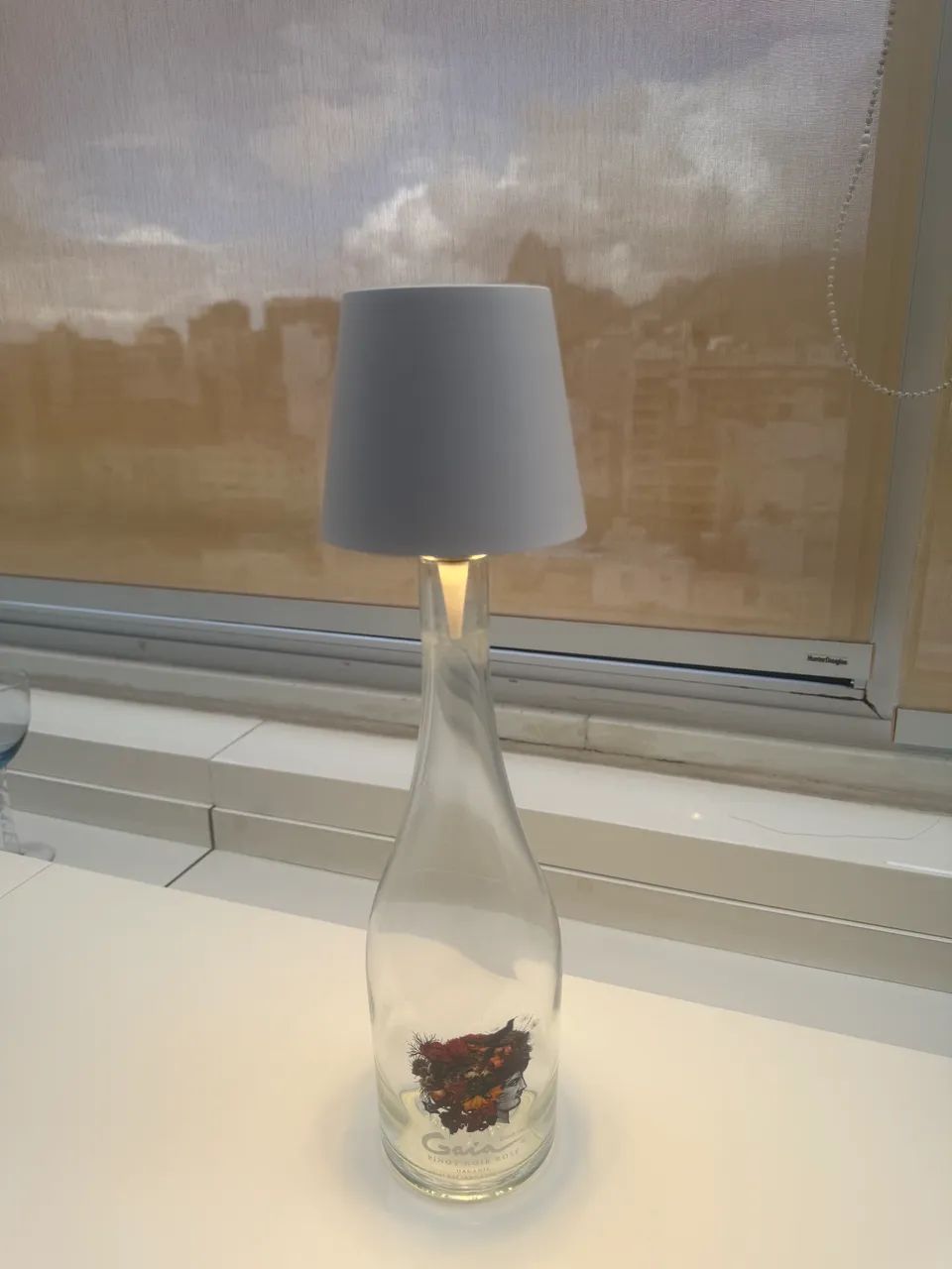 Abajur de led e garrafa - Foto 4