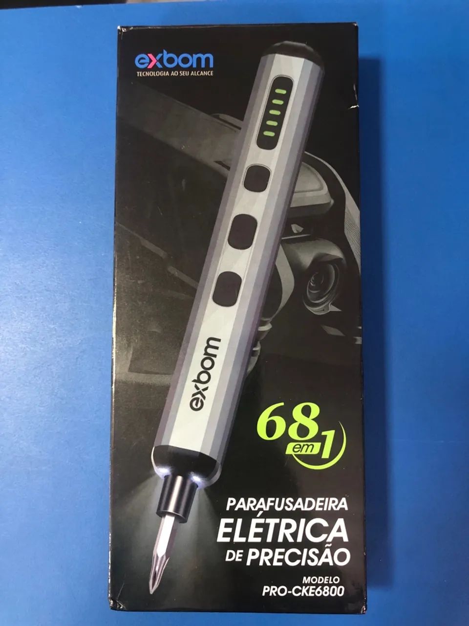 Parafusadeira Elétrica de Precisão Exbom 68 em 1 PRO-CKE6800